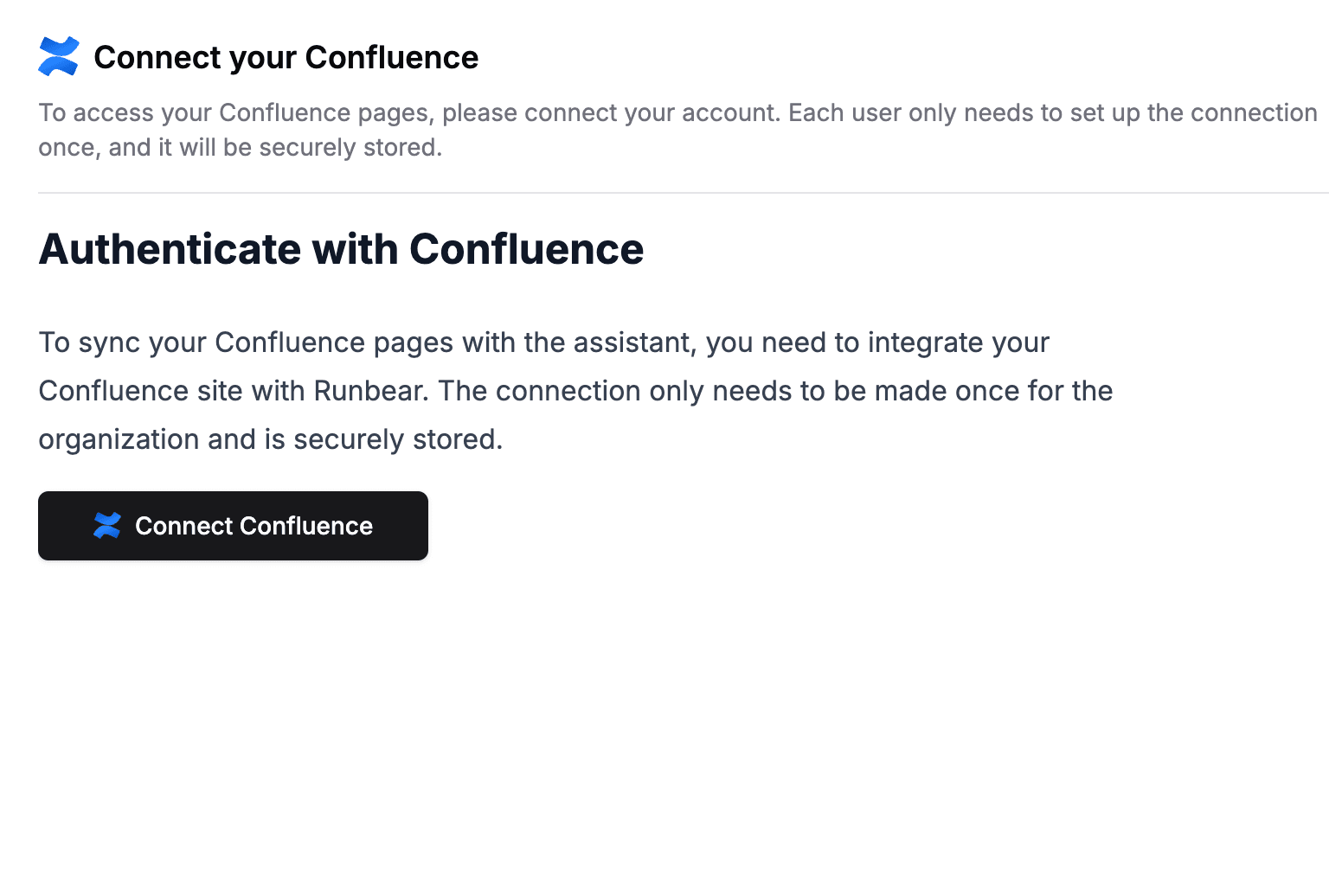 Connect Confluence
