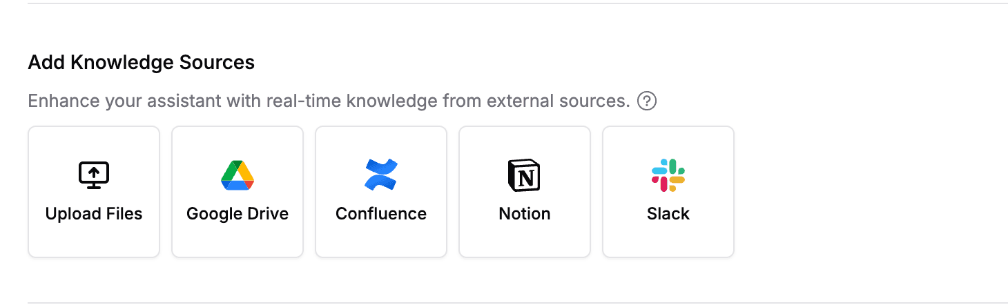 Knowledge Sources Selection