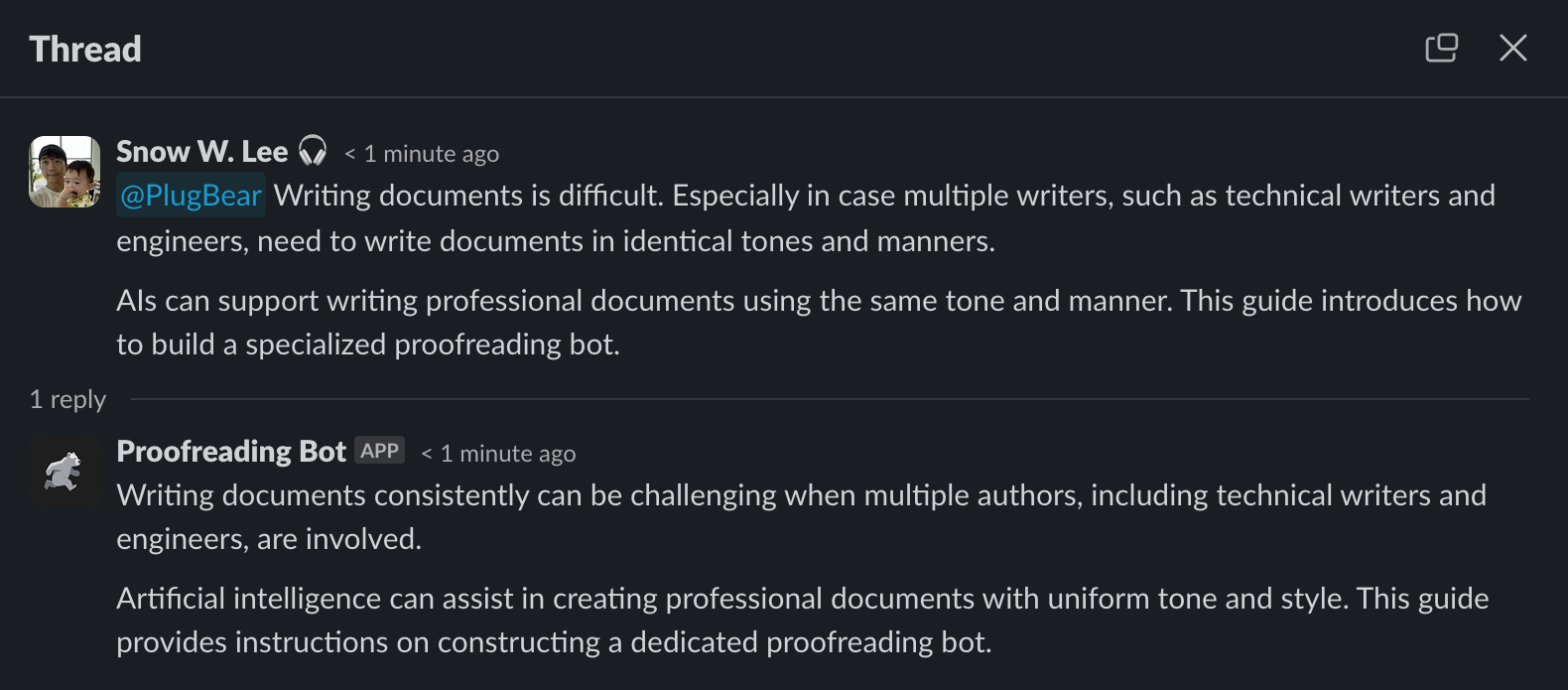 Proofreading Bot